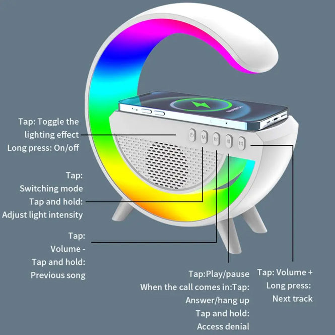 G500 LED Bluetooth Speaker