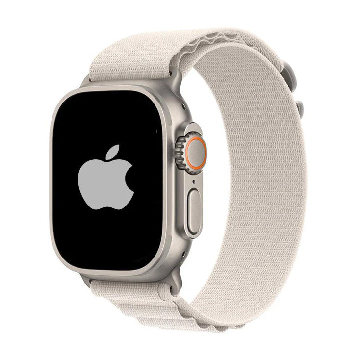 Apple Logo Watch Ultra Titanium Case