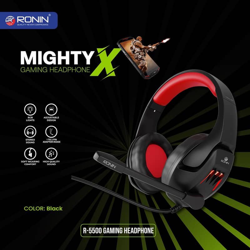 Ronin R-5500 Mighty X Gaming Headphone