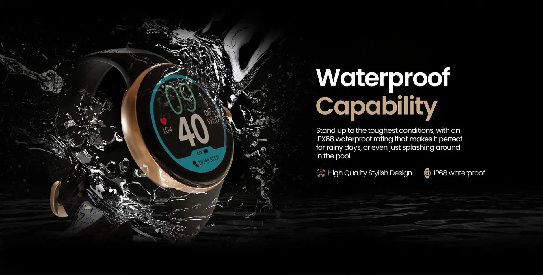 Ronin R-05 Super HD AMOLED Display and BT Calling Smart Watch