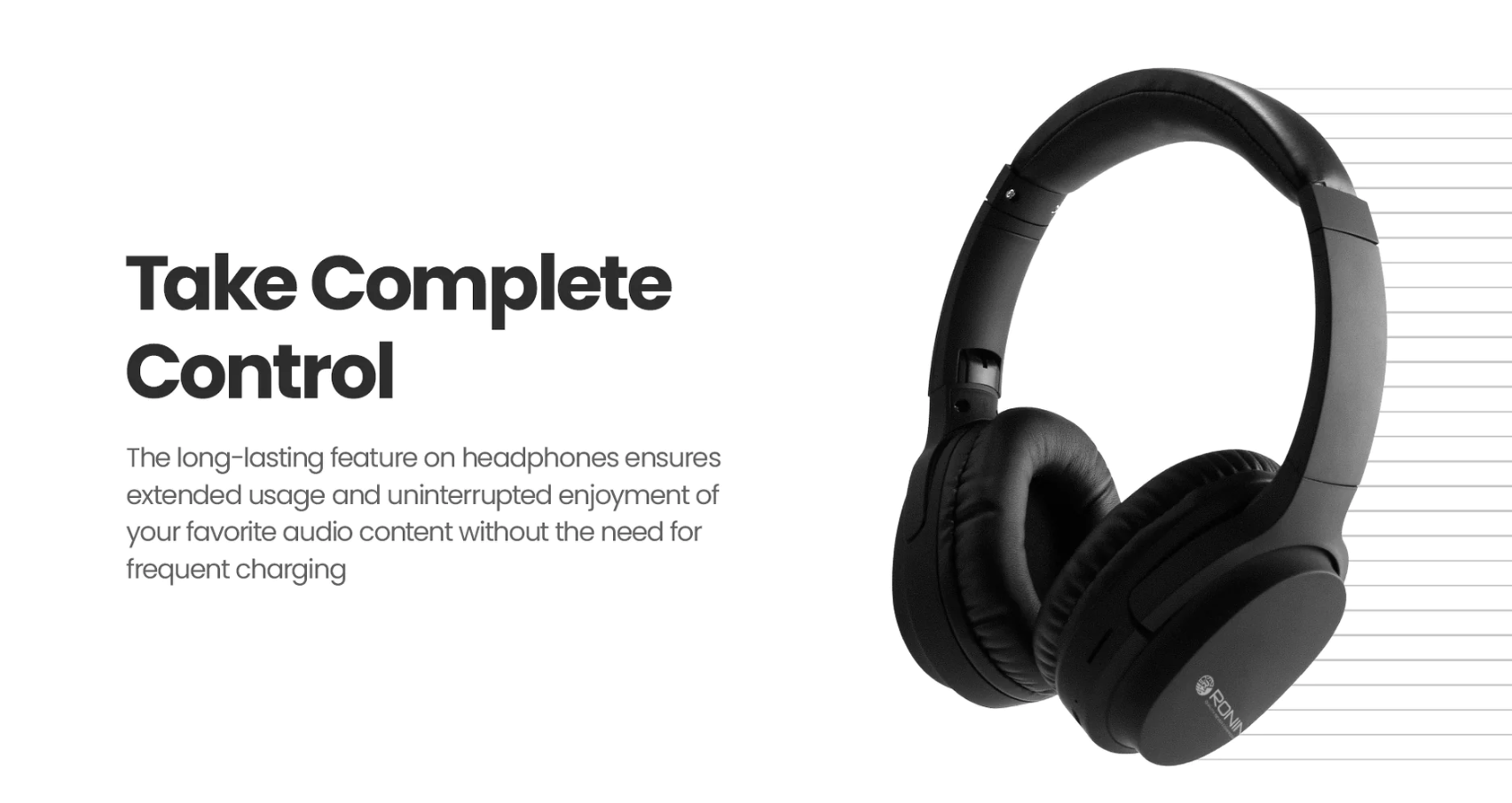 Ronin R-4400 Wireless Bluetooth 5.1 Headphone